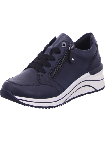 remonte Schnürhalbschuh in blau