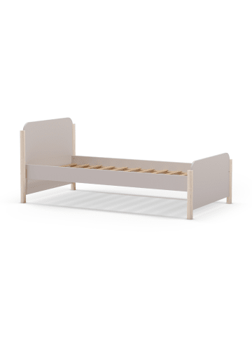 CALICOSY Bett DAPHNÉ in Creme - (W) 199  x (H) 70  x (L) 107,2  cm