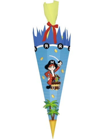 Buntpapierfabrik Ludwig Bähr Schultüten-Bastelset 68cm easy line Pirat
