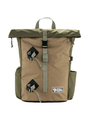 FJÄLLRÄVEN Vardag Foldsack 25 - Rucksack 45 cm (coal black) in green-clay