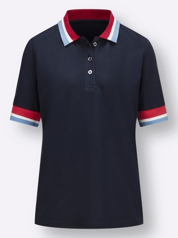 Sieh an! Poloshirt in marine