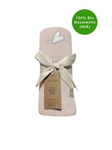 Kaiser Naturfellprodukte Babydecke Strick Unicorn natural combo