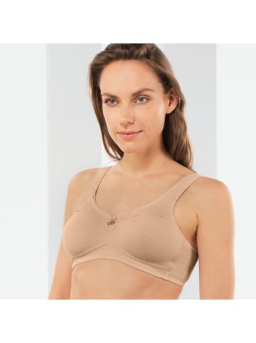 Naturana Baumwolle BH ohne Bügel in haut