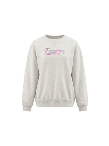 IZIA Women Sweatshirt in Offwhite