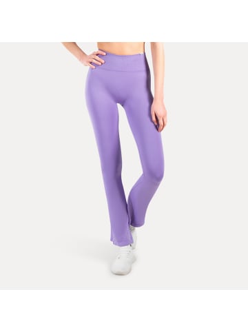 SMILODOX Schlagleggings Oriana in Lila