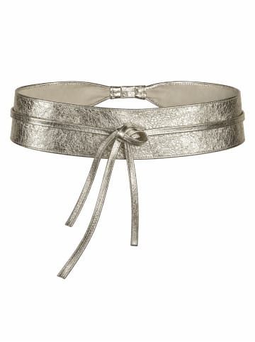 collezione alessandro Bindegürtel " Metalic " in platin
