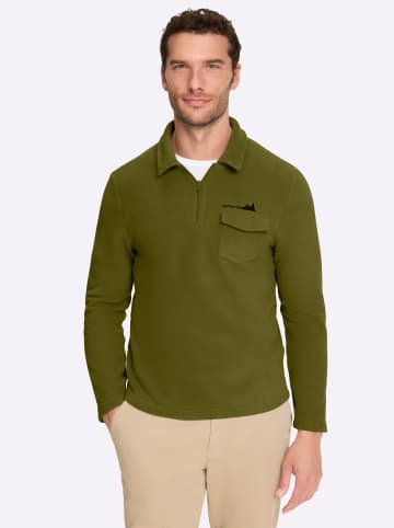 WITT WEIDEN Fleece-Shirt in oliv