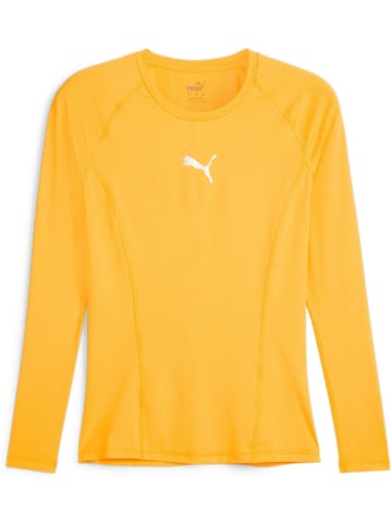Puma T-Shirt "LIGA Baselayer Tee Longsleeve" in Orange