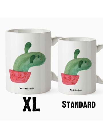 Mr. & Mrs. Panda Kaffeetasse Kaktus Mama ohne Spruch in Weiß