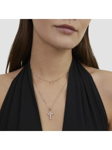 Tamaris Schmuck-Set Cross in roségold