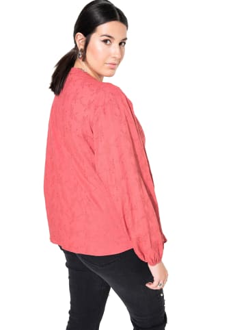 Studio Untold Bluse in rostrot