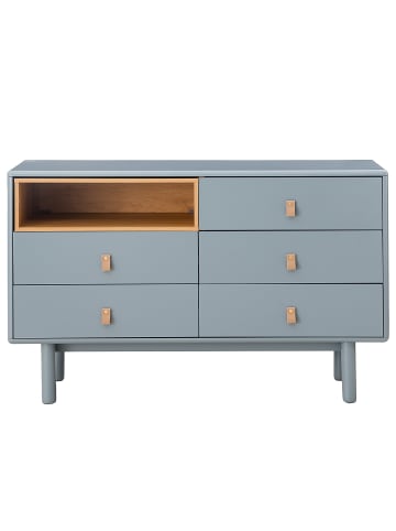 home24 Sideboard LINDALE 120 cm in Blaugrau