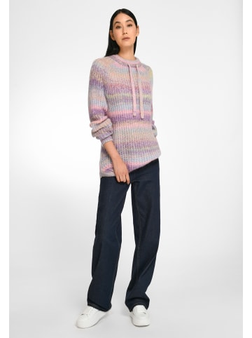 PETER HAHN Strickpullover Jumper in lilameliert