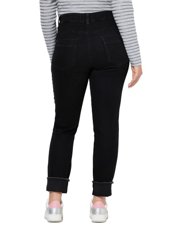 LAURASØN Jeans in schwarz