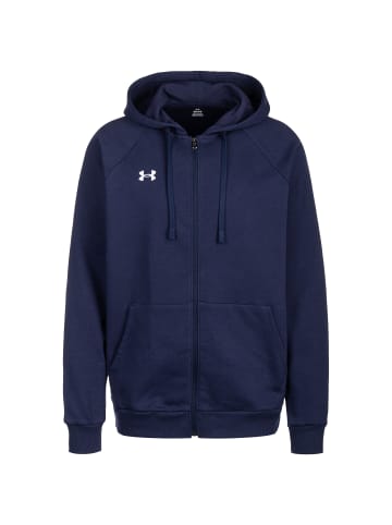 Under Armour Kapuzenjacke Rival Fleece Full Zip in dunkelblau