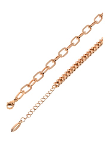 myMo Women Chain Necklace in Rose Gold