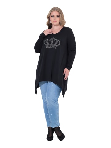 MIAMODA Shirt in schwarz