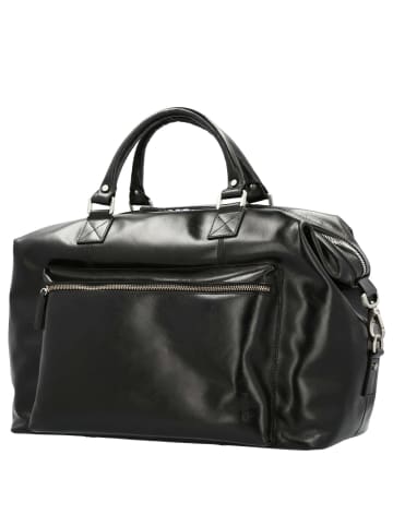 PICARD Buddy Weekender 26 - Reisetasche 44 cm Büffelleder (schwarz) in schwarz