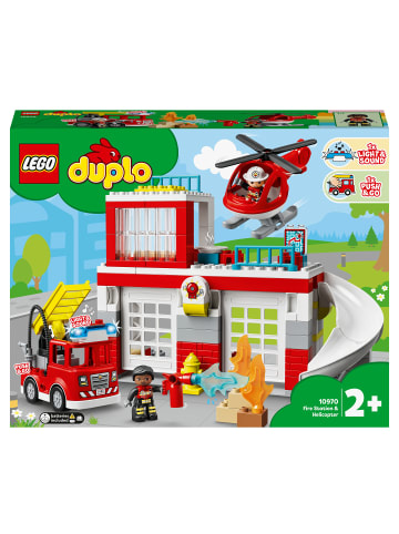 duplo Town 10970 Feuerwehrwache mit Hubschrauber