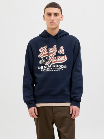 Jack & Jones Kapuzenpullover in Sky Captain
