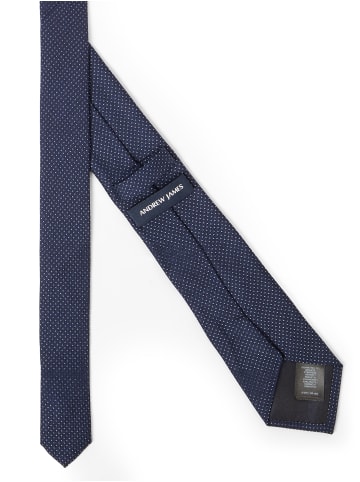 Andrew James Krawatte in marine grau - 0002