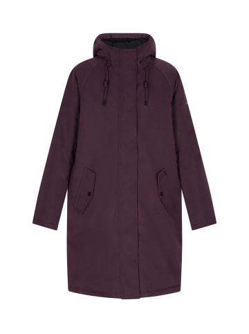 DreiMaster Maritim Winterparka in Dunkelviolett