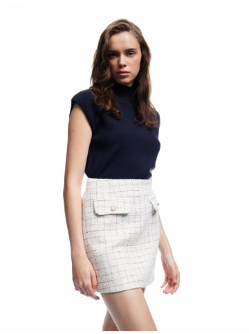 KOTON RÖCKE in Ekru Karomuster