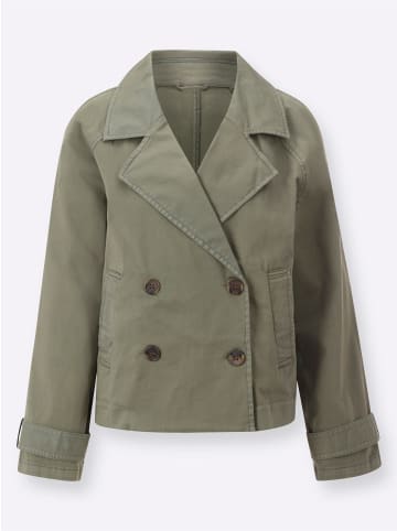 Sieh an! Trenchcoat in khaki