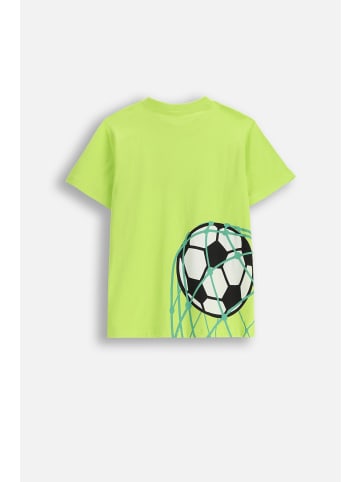 MOKIDA T-Shirt mit kurzen Ärmeln in limonengrün