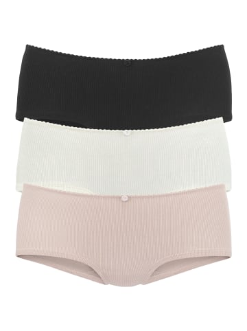 Vivance Panty in rosé, creme, schwarz