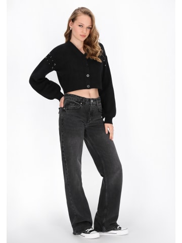 myMo ROCKS Women Cardigan in black