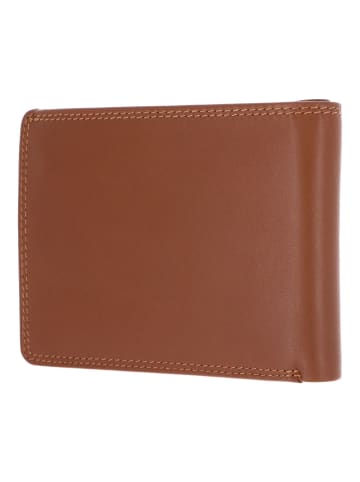 Golden Head Polo RFID Protect Geldbörse Leder 12,5 cm in cognac