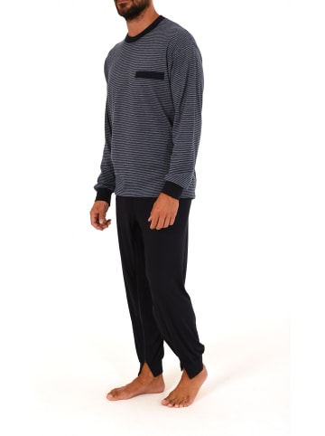 NORMANN Pflegeoverall langarm Reissverschluss - 16006 in Dunkelblau