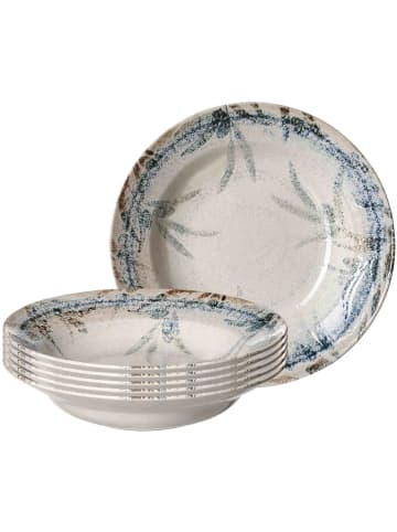 Ritzenhoff & Breker 6er Set Pastateller Todi ø 29 cm blau in blau