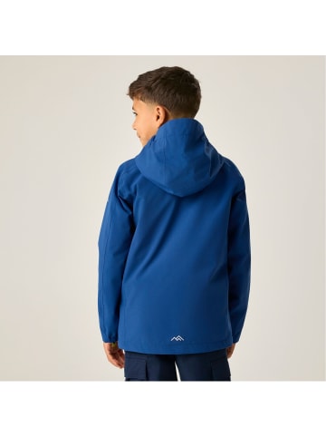Regatta Trektain 3 in 1 Jacke / Outdoorjacke Wasserdicht mit Kapuze in Blau