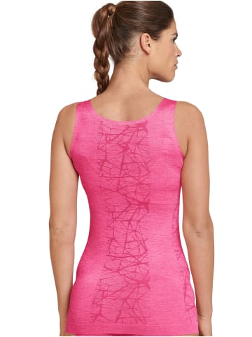 Schiesser Tanktop Top in pink-mel.