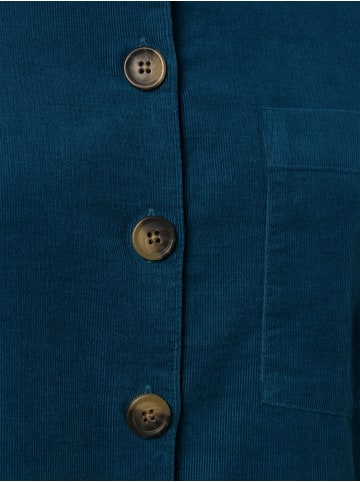 Marie Lund Cordbluse in petrol