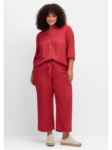 sheego Weite Joggpants in erdbeere