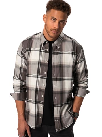 STHUGE Hemd in elefantgrau