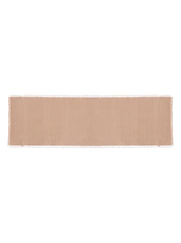 Secret de Gourmet Tischläufer MAHA in Beige, (B) 38 x (L) 140 cm