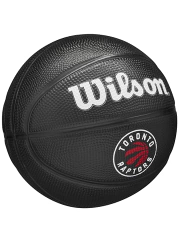 Wilson Wilson Team Tribute Toronto Raptors Mini Ball in Schwarz