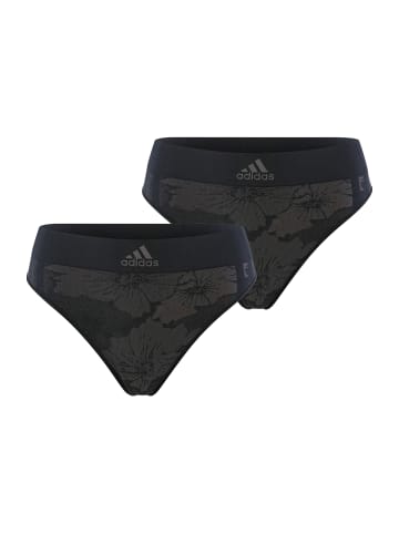 adidas Tanga THONG in Schwarz