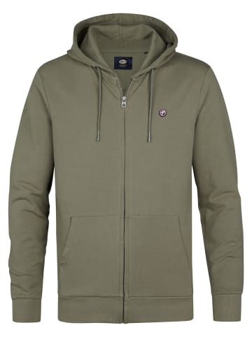 Petrol Industries Lässiger Cardigan Ironwood in Grün