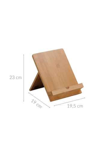 Kesper Kochbuchständer in Braun, (H) 23 x (L) 19,5 cm
