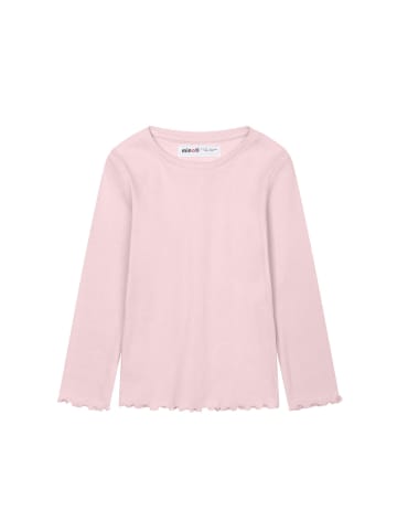 Minoti Longsleeves 12RIBTEE 1 in rosa