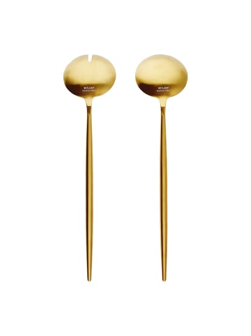 Butlers Salatbesteck-Set STILETTO 2-tlg. in Gold
