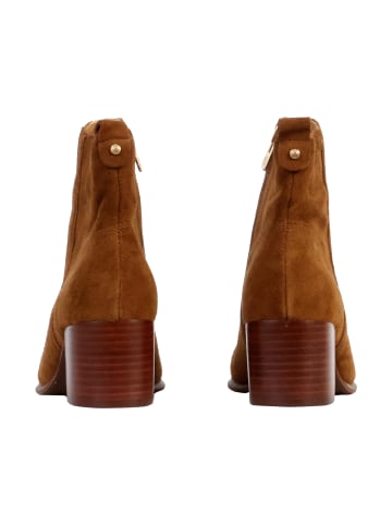 Emilie Karston Aurelie – Stiefeletten mit Absatz aus Leder Braun