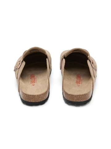 billowy Pantoletten  in beige