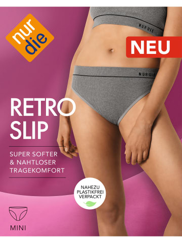 Nur Die  Slip Retro Slip in graumelange