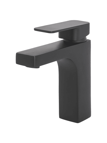 Beliani Wasserhähne IRUPU in Schwarz - (W) 5 x (H) 17 x (L) 16 cm